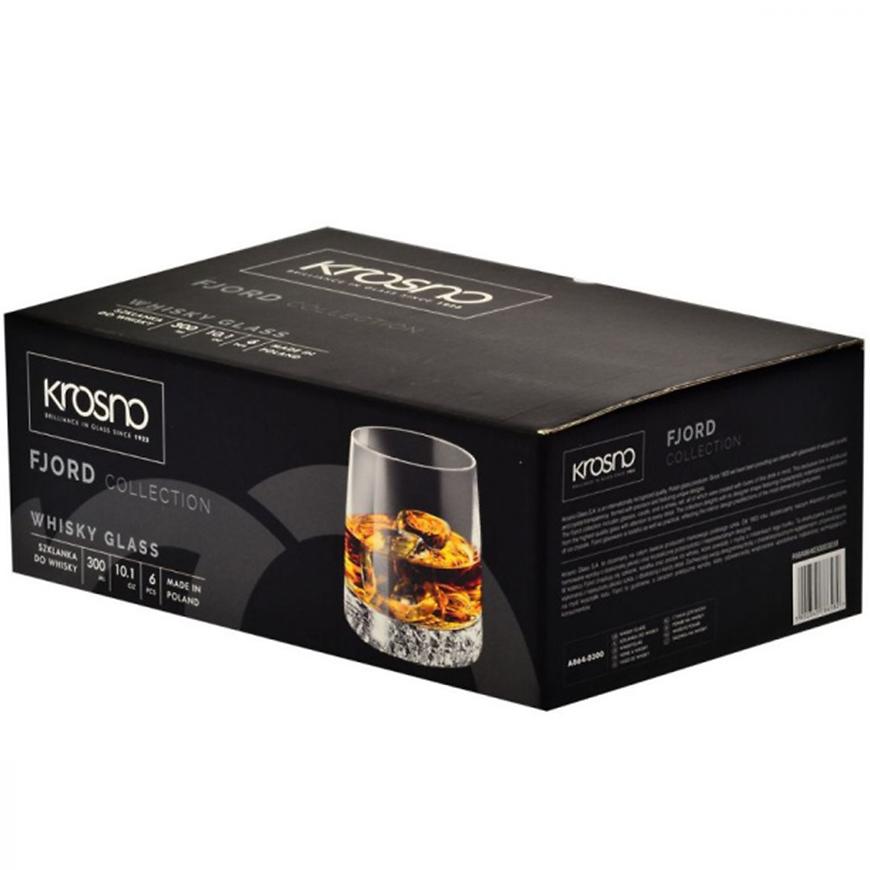 Sada pohárov na whisky Fjord 6x300 ml