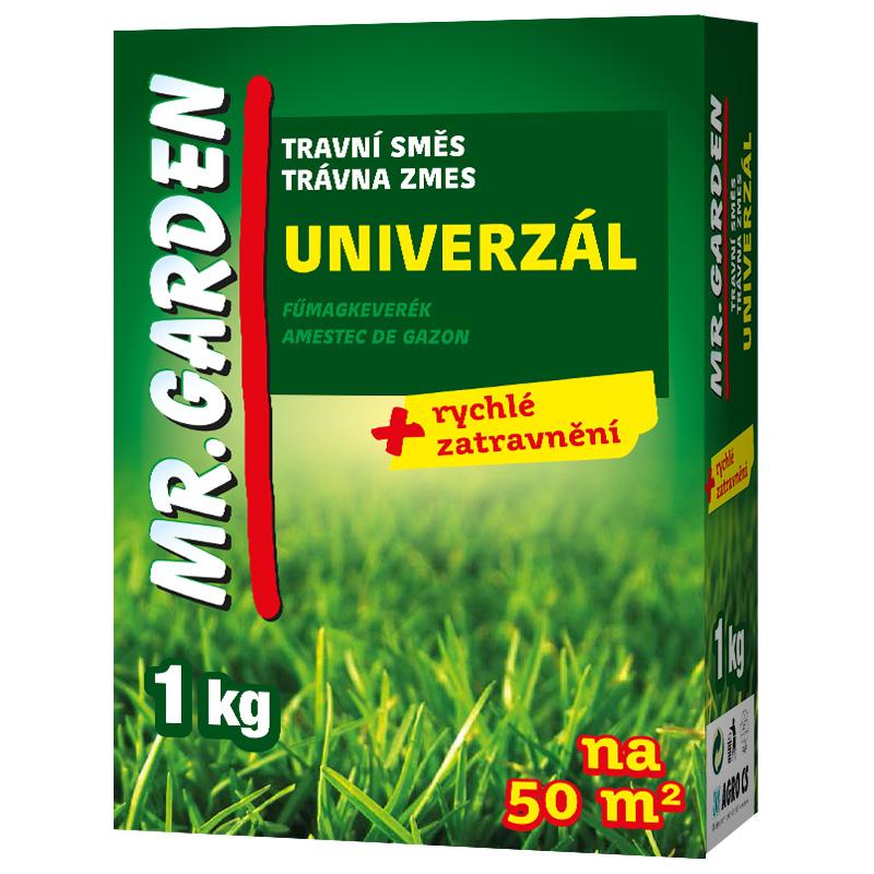 Mr.Garden Trávna zmes univerzál, 1 kg krabica