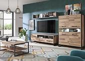 Ako zariadiť obývaciu izbu v industriálnom štýle? Spoznajte naše nápady na usporiadanie obývacej izby pomocou nábytku HUD IV!