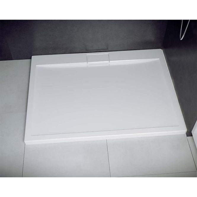 Rohová Vanička Ultraslim Axim 90x100x4.5+sifón