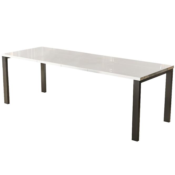 Rozkladací stôl Garant 80/170x80cmBiely lesk