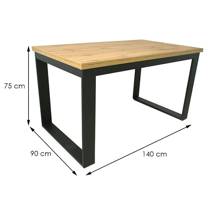 Stôl Koliber St-29 140x90 Dub Wotan