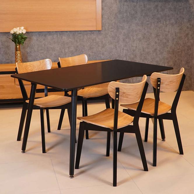 Stôl Bergen 140CM čierna