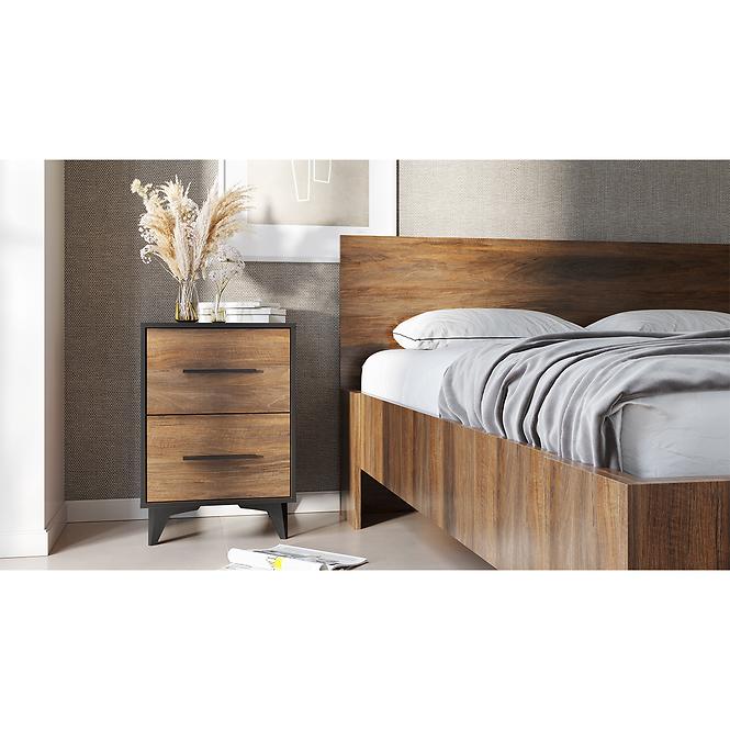 Posteľ Frida L160 Shirin Walnut