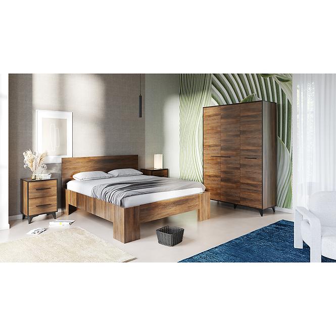 Skriňa Frida S1D Shirin Walnut