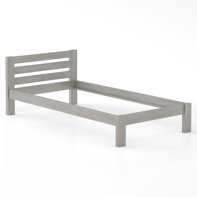 Posteľ borovica LK127–100x200 grey