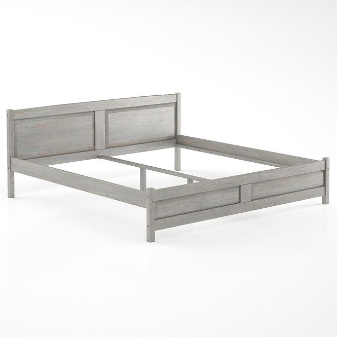 Posteľ borovica LK104–200x200 grey