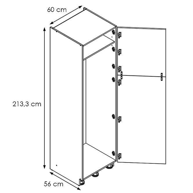 Kuchynská Skrinka Goya D 60 SŁ TANDEM/2133 P/L