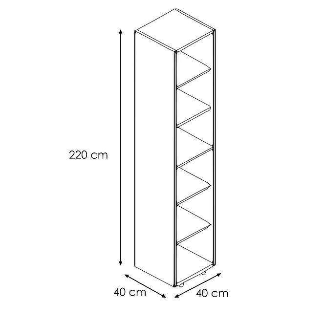 Regál Idea 40x40x220