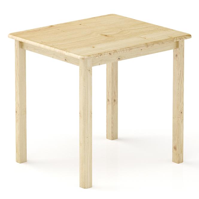 Stôl borovica ST104-100x75x70 surová