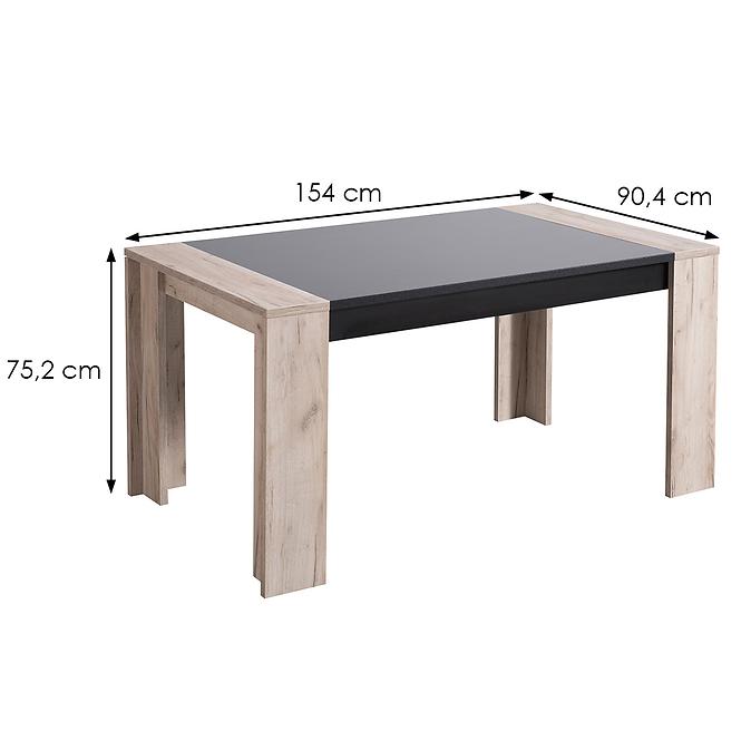 Stôl Cremona TS šedá dub 11008803