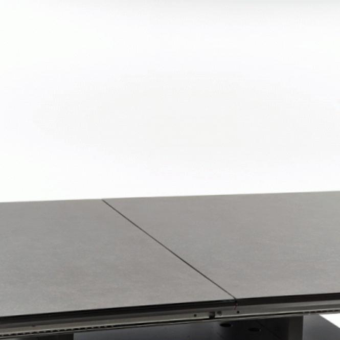 Rozkladací stôl Salvador 160/200x90cm Tmavé Popolavý/Tmavé Popolavý