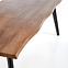 Rozkladací stôl Dickson 120/180x80cm Mdf/Drevo – Dub Naturalny/Čierna,9