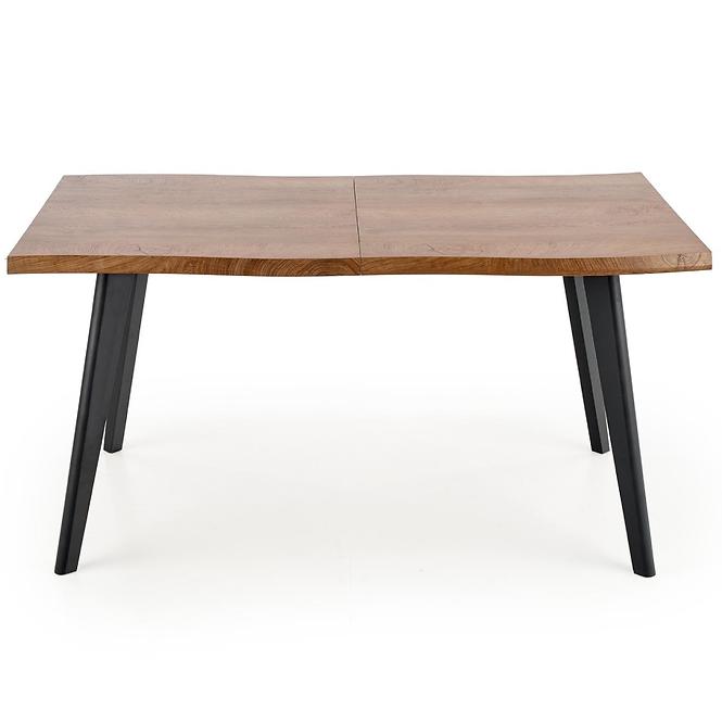 Rozkladací stôl Dickson 150/210x90cm  Mdf/Drevo – Dub Naturalny/Čierna