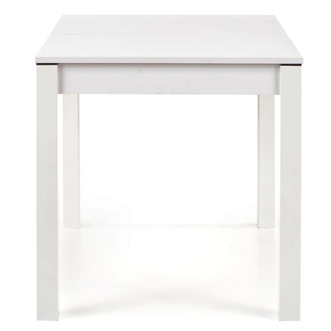 Rozkladací stôl Maurycy 118/158x75cm Płyta/Abs/Mdf – Biely