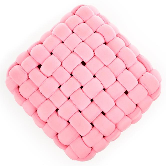 Taburetka Rubik ružový