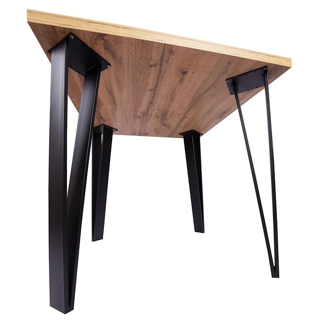 Stôl Karlos 90x90 dub wotan