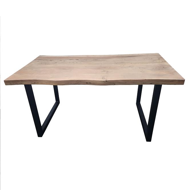 Stôl Liam SDV-01 akácia/čierna