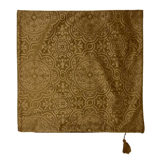 Obliečka Orient Velvet horčica 43x43 Merkury Home