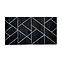 Koberec Frisee Diamond 1,6/2,3 B0052 čierna/strieborný,3