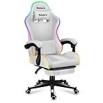 Otočné kreslo pre hráča HZ-Force 4.7 RGB White