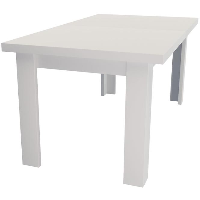 Rozkladací stôl  veľký 160/200x90cm biela alpská