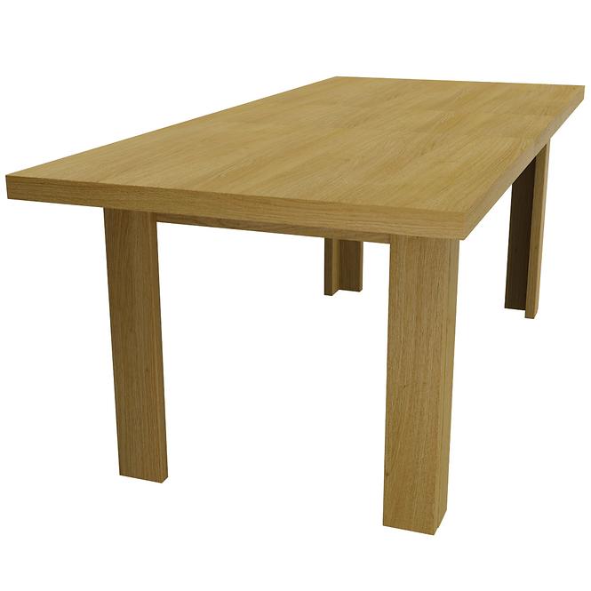 Rozkladací stôl  veľký 160/200x90cm hikora