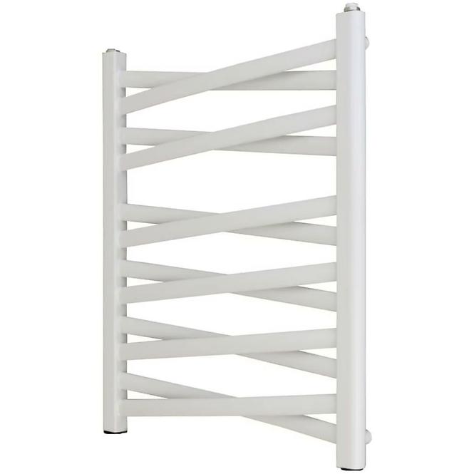 Kupelnovy radiátor Łezka 3D Ł3DX 1250 biela 675x540 mm