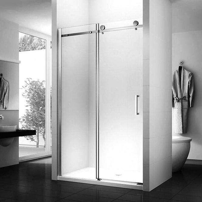 Sprchové dvere chróm Nixon-2 130x190 ľavé chróm Rea K5004