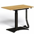 Písací stolík s elektrickým regulovaním výšky EMODEL 2.0 mini hnedá