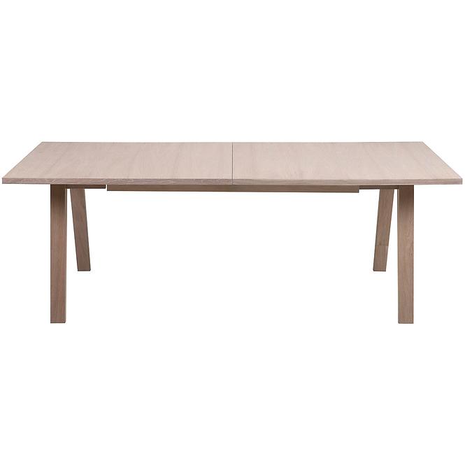 Stôl Simple 210/310 biela dub
