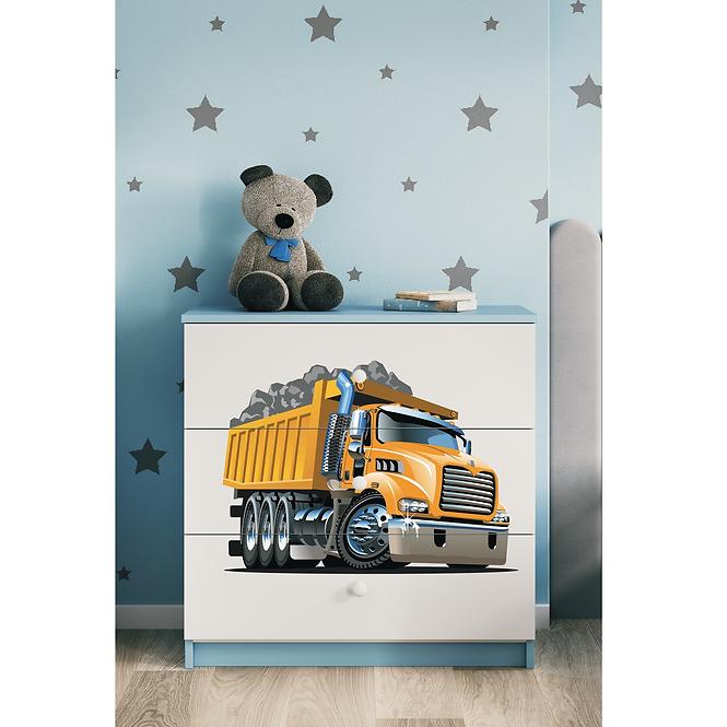 Komoda Pre Detská Babydreams Modrá – Truck