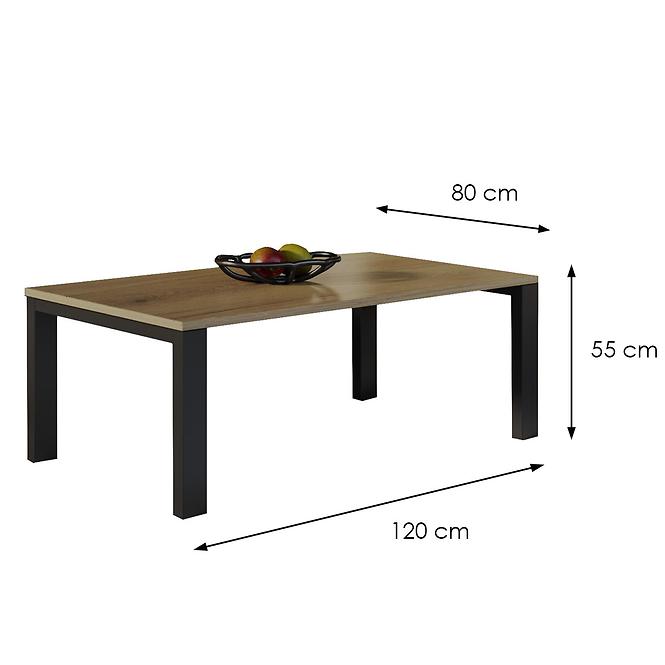 Konferenčný stolík Garold 120 dub natura