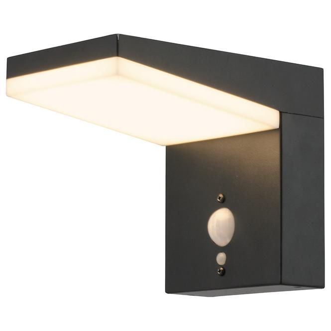 Nástenná Lampa snímač pohybu 46822 Black K1