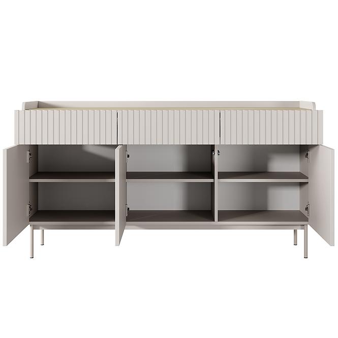 Komoda Level B 153 3D3S beige/dub scandi