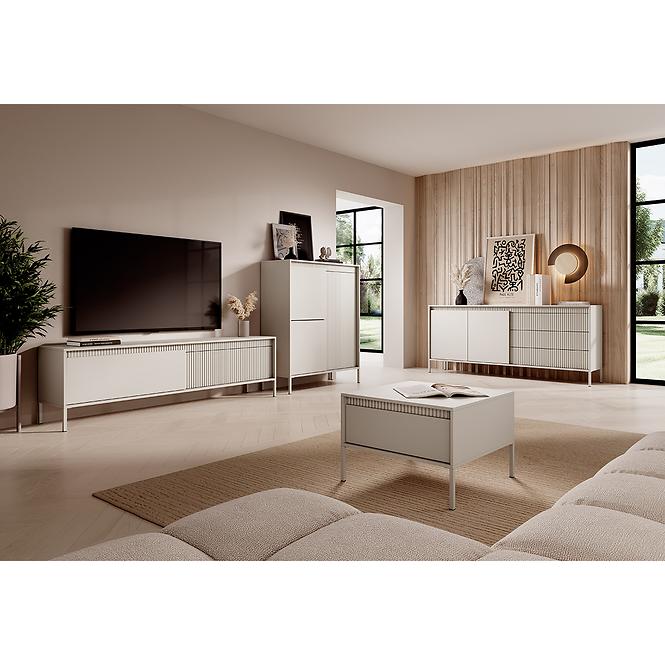 Komoda Senso B 153 2D3S beige