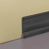 Podlahová lišta PVC šedý 65x2000
