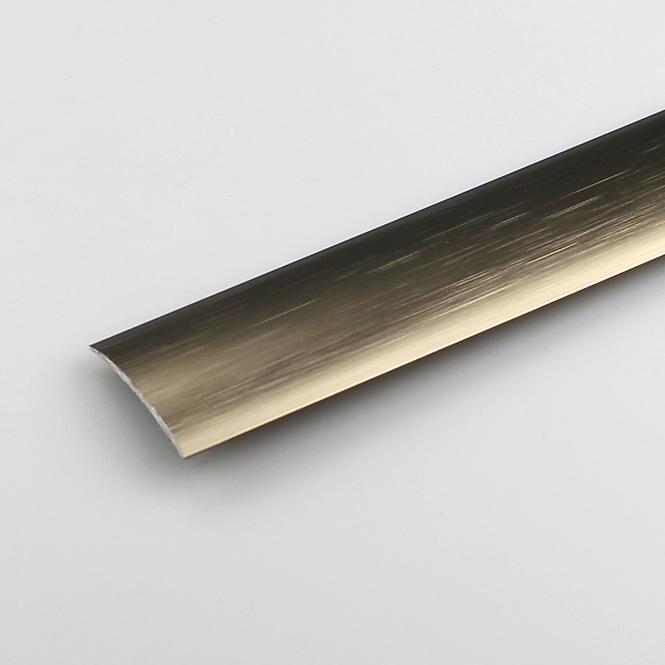 Profil podlahový samolepiace hliník brúsený  titan 3.2x30x900