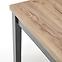 Stôl Tiago 90x90 doska/mdf – dub craft/čierna,6