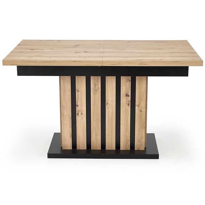 Stôl Lamello 80x130 doska – dub artisan/čierna