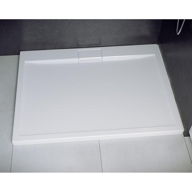 Vanička obdĺžniková Axim Ultraslim 120x80 biela