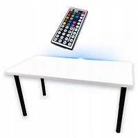 Písací Stôl Low Biely 120x60x2,8 Model 1