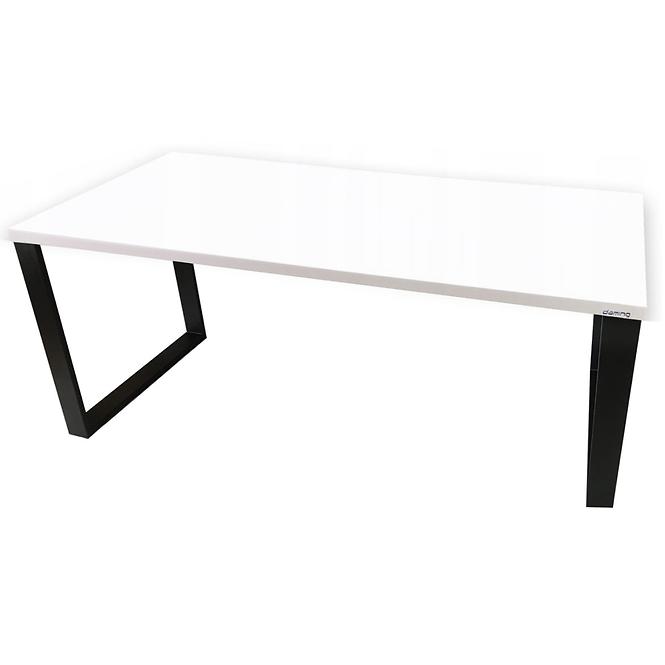Písací Stôl Low Loft Biely 120x60x2,8 Model 0