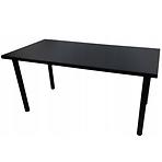 Písací Stôl Low Loft Čierna 136x66x2,8 Model 0