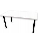 Písací Stôl Low Loft Biely 136x66x1,8 Model 0