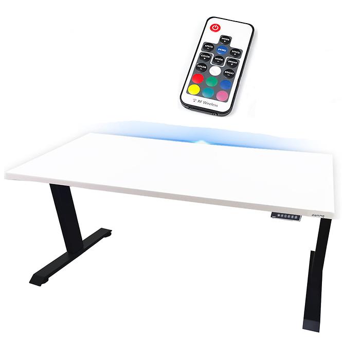 Písací Stôl Top Elektr. Biely 136x66x2,8 Model 1
