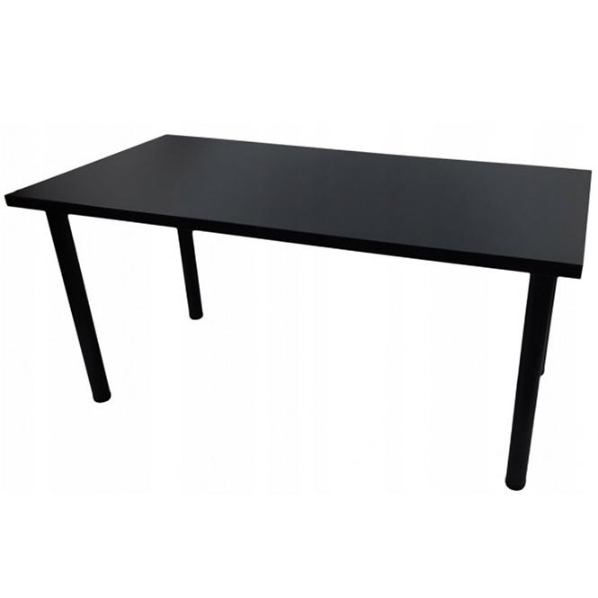 Písací Stôl Low Čierna 160x80x3,6 Model 0