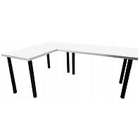 Písací Stôl Roh. Low Biely 180x120x2,8 Model 0
