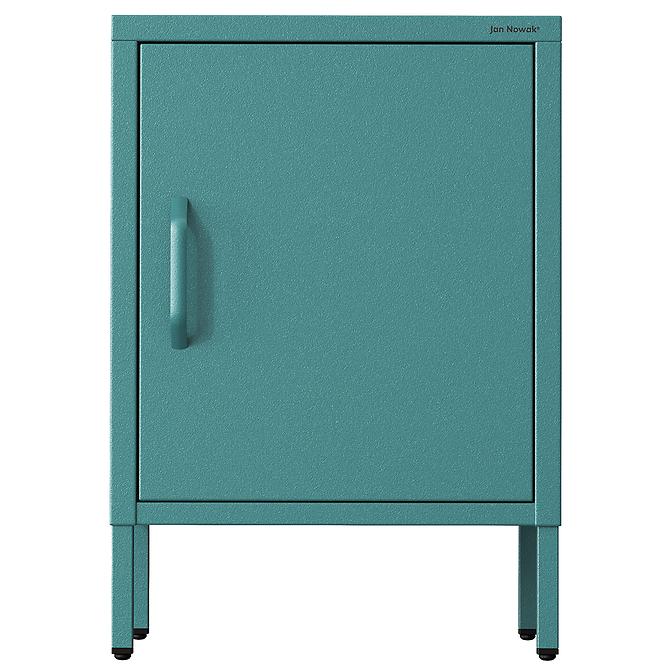 Nočný Stolík Kovový Mia Modern Sea Green