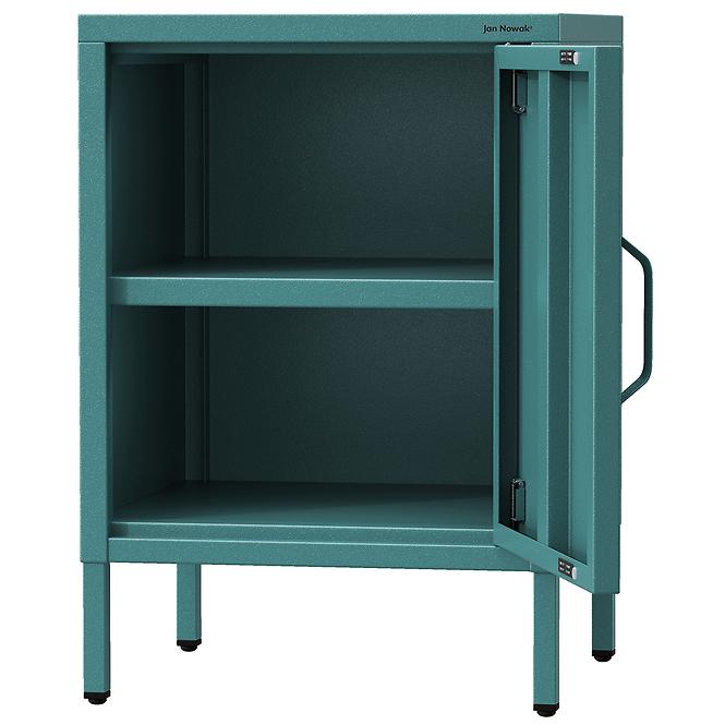 Nočný Stolík Kovový Mia Modern Sea Green